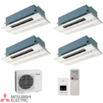 Кассетная однопоточная мультисистема MLZ-KP25VFx4/MXZ-4E83VAHZ Mitsubishi Electric